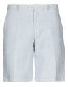 Drumohr Man Shorts & Bermuda Shorts Light Grey Size Xl Linen