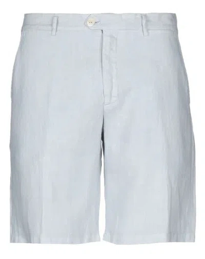 Drumohr Man Shorts & Bermuda Shorts Light Grey Size Xl Linen