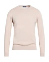Drumohr Man Sweater Blush Size 42 Cotton In Pink