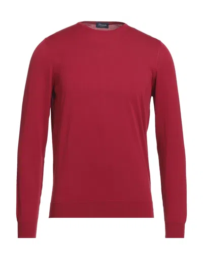 Drumohr Sweaters In Red
