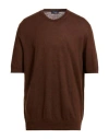 Drumohr Sweaters In Brown