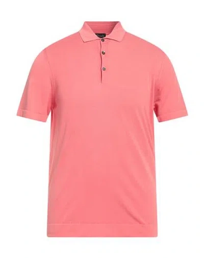 DRUMOHR DRUMOHR MAN SWEATER CORAL SIZE 40 COTTON