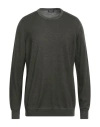 Drumohr Man Sweater Dark Green Size 44 Merino Wool