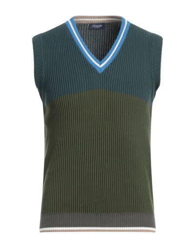 Drumohr Sweaters In Green