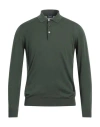 Drumohr Man Sweater Emerald Green Size 44 Cotton