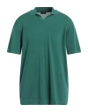 Drumohr Man Sweater Green Size 46 Cotton