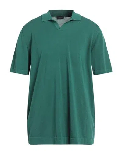 DRUMOHR DRUMOHR MAN SWEATER GREEN SIZE 46 COTTON