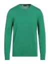 Drumohr Man Sweater Green Size 48 Merino Wool