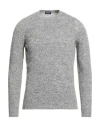 Drumohr Man Sweater Grey Size 38 Virgin Wool, Cashmere, Polyamide