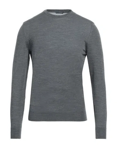 Drumohr Man Sweater Grey Size 38 Merino Wool