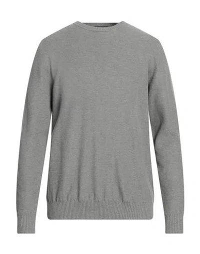 Drumohr Man Sweater Grey Size 44 Cotton In Grey