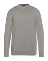 Drumohr Man Sweater Grey Size 46 Cotton