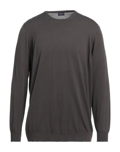 Drumohr Sweaters In Grey