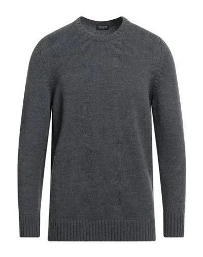 DRUMOHR DRUMOHR MAN SWEATER LEAD SIZE 44 MERINO WOOL