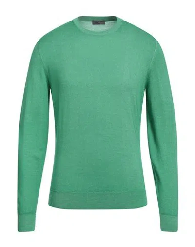 DRUMOHR DRUMOHR MAN SWEATER LIGHT GREEN SIZE 46 SUPER 140S WOOL