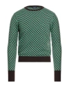 Drumohr Man Sweater Light Green Size 46 Cashmere