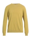Drumohr Man Sweater Acid Green Size 46 Cotton In Green