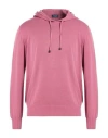 Drumohr Man Sweater Mauve Size 44 Cotton In Pink