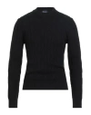 Drumohr Man Sweater Midnight Blue Size 42 Lambswool