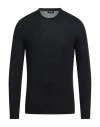Drumohr Man Sweater Midnight Blue Size 42 Merino Wool