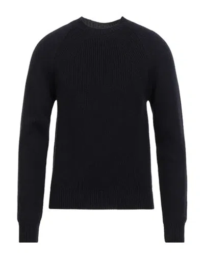 DRUMOHR DRUMOHR MAN SWEATER MIDNIGHT BLUE SIZE 42 MERINO WOOL