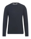 Drumohr Man Sweater Midnight Blue Size 44 Cotton