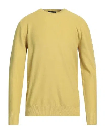 DRUMOHR DRUMOHR MAN SWEATER MUSTARD SIZE 42 COTTON