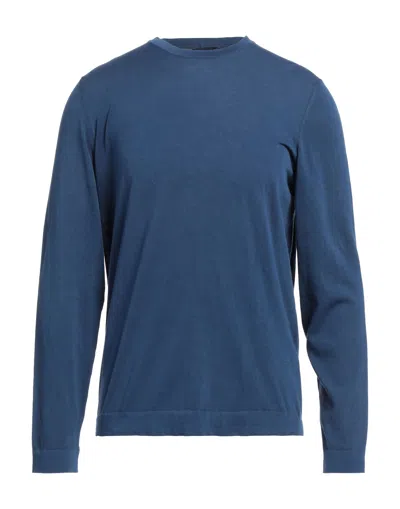 Drumohr Sweaters In Navy Blue