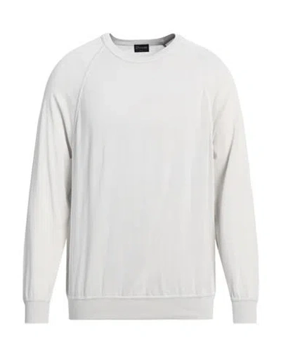 Drumohr Man Sweater Off White Size 42 Cotton