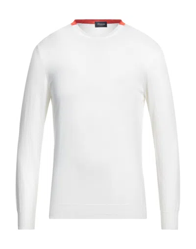 Drumohr Sweaters In Off White