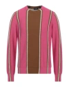 Drumohr Man Sweater Pink Size 38 Cotton In Pink