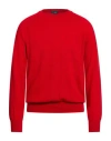 Drumohr Man Sweater Red Size 46 Cashmere