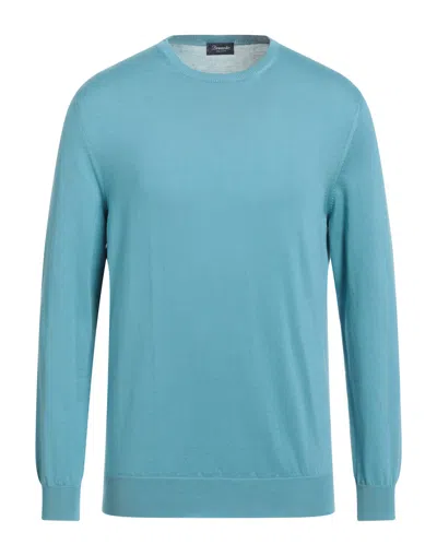 Drumohr Sweaters In Blue