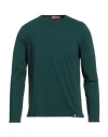 Drumohr Man T-shirt Dark Green Size Xl Cotton