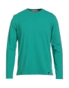 Drumohr Man T-shirt Emerald Green Size Xl Cotton