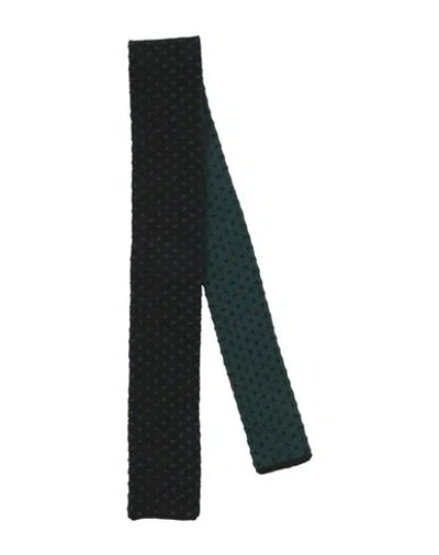 Drumohr Man Ties & Bow Ties Black Size - Cashmere