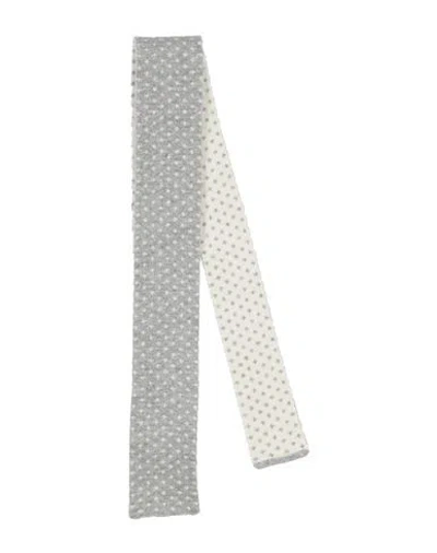 Drumohr Man Ties & Bow Ties Grey Size - Cashmere