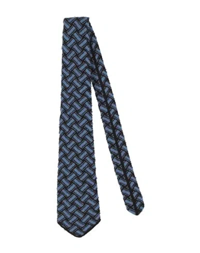 Drumohr Man Ties & Bow Ties Light Blue Size - Cashmere