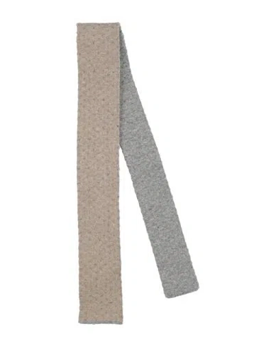Drumohr Man Ties & Bow Ties Light Grey Size - Cashmere