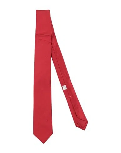 Drumohr Man Ties & Bow Ties Red Size - Silk