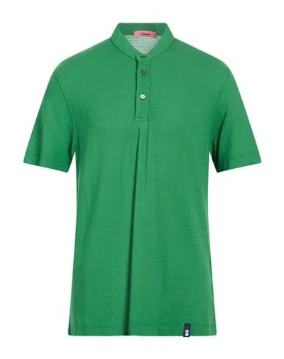 Drumohr Man T-shirt Green Size Xxl Cotton