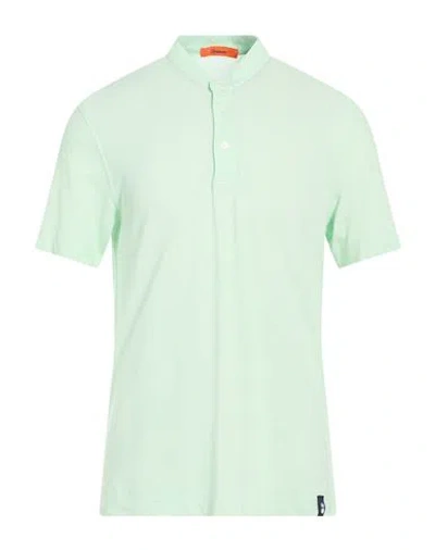 Drumohr Man T-shirt Light Green Size Xl Cotton