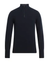 Drumohr Man Turtleneck Midnight Blue Size 46 Lambswool