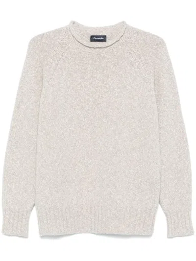 DRUMOHR MARL-KNIT SWEATER