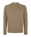 Drumohr Luxe Turtleneck Sweater For Fall 2025 In Brown