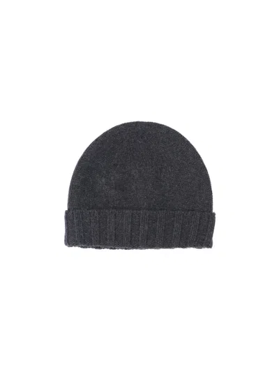 Drumohr Men's 100% Cashmere Hat In Grey