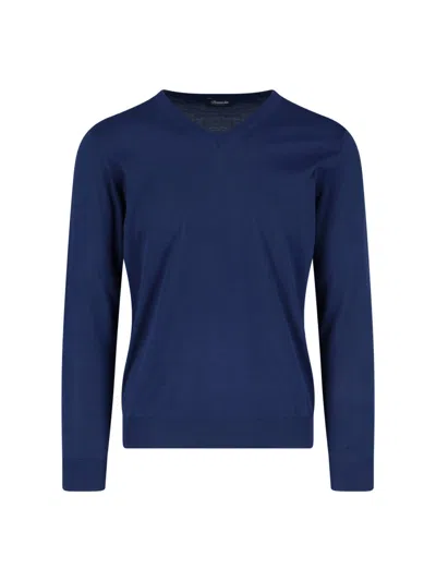 DRUMOHR DRUMOHR MEN'S 100% COTTON CREWNECK SWEATER