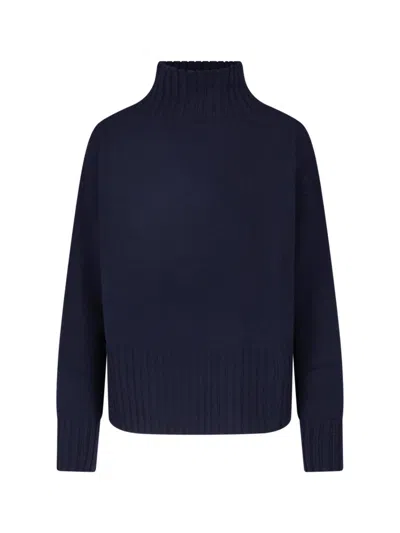 Drumohr Merino Wool Sweater In Blue