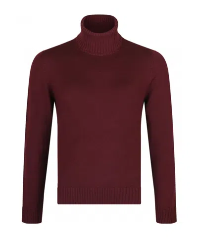 Drumohr Merino-wool Sweater In Brown