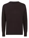 Drumohr Merino Wool Sweater In Brown